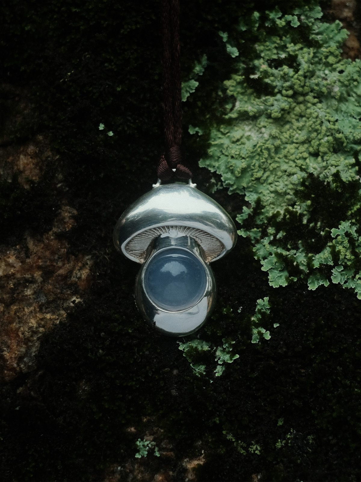 Mushroom Necklace