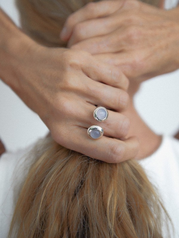Porcini Ring Chalcedony