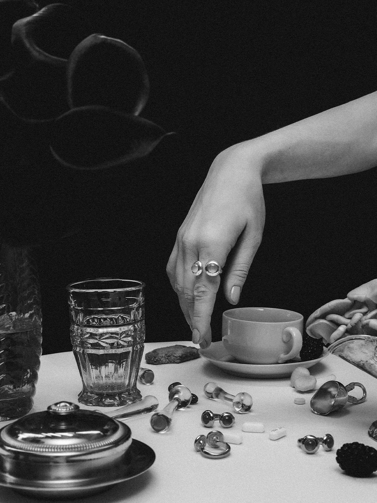 Porcini Ring Chalcedony