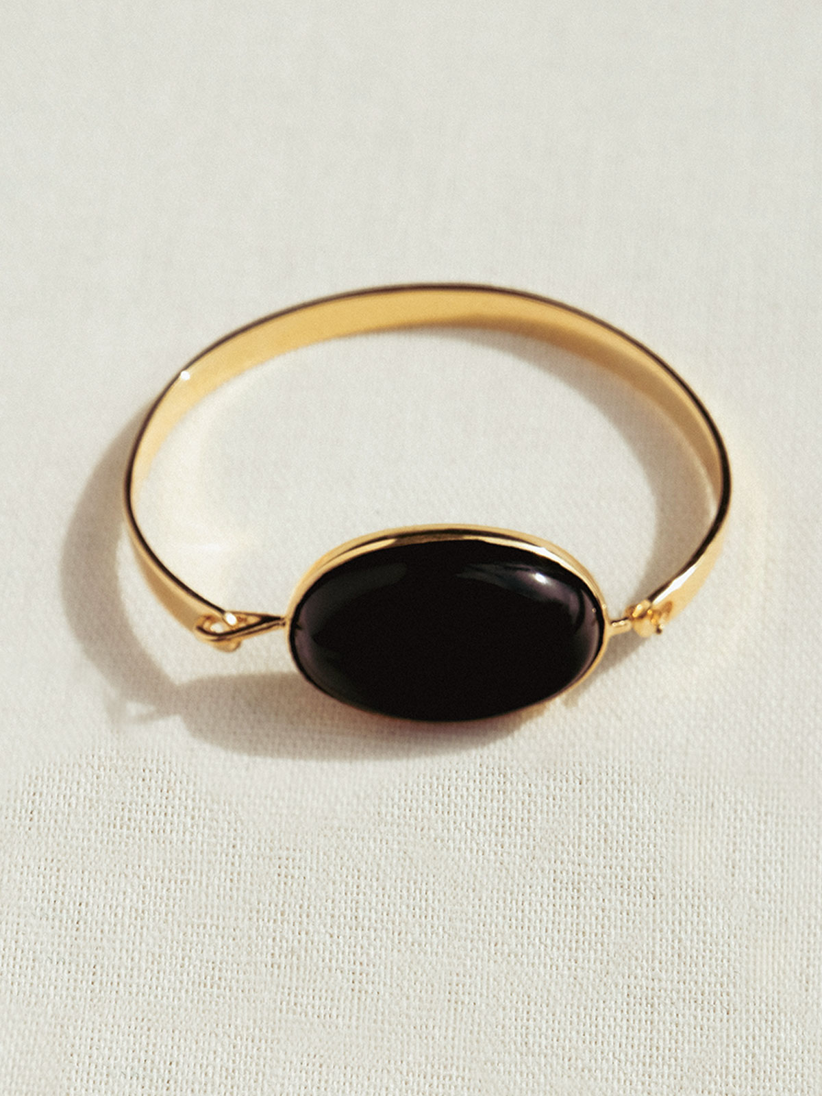 Onyx Bracelet Large Vermeil