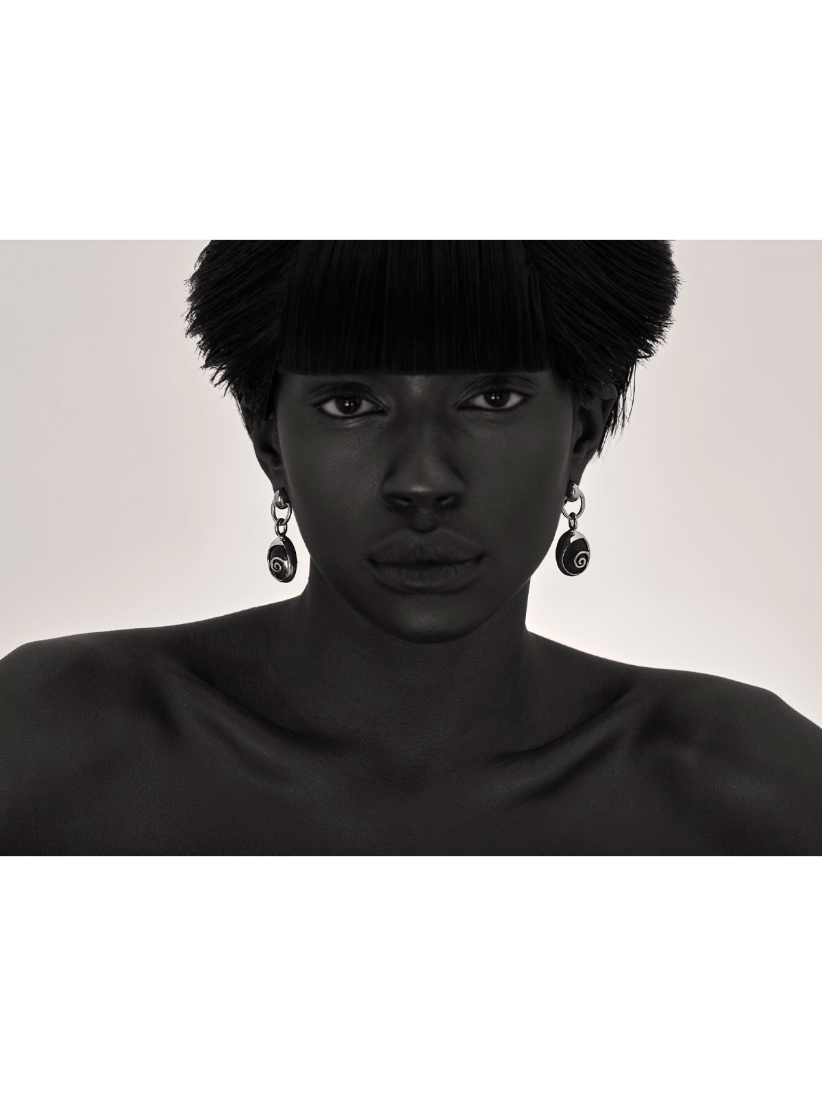 Spiralis Earrings Onyx Spiralis Earrings Onyx