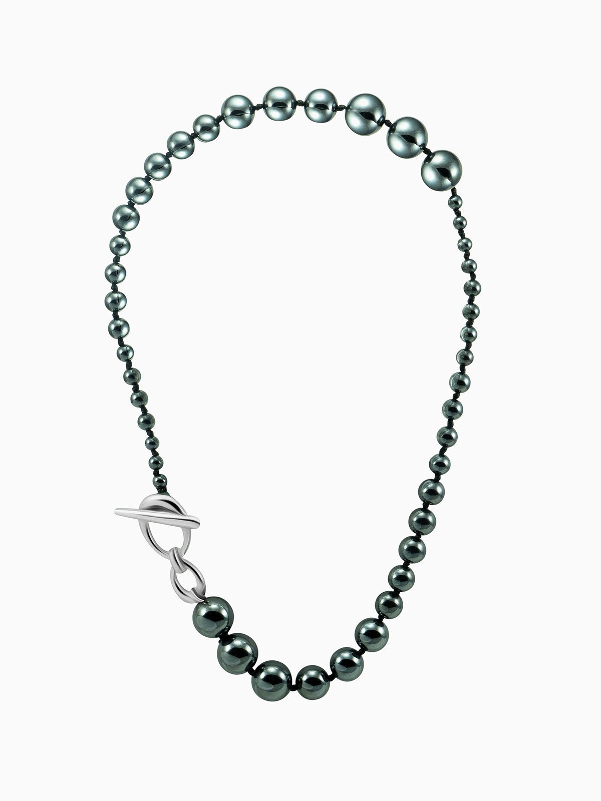 Hematita Bead Collar