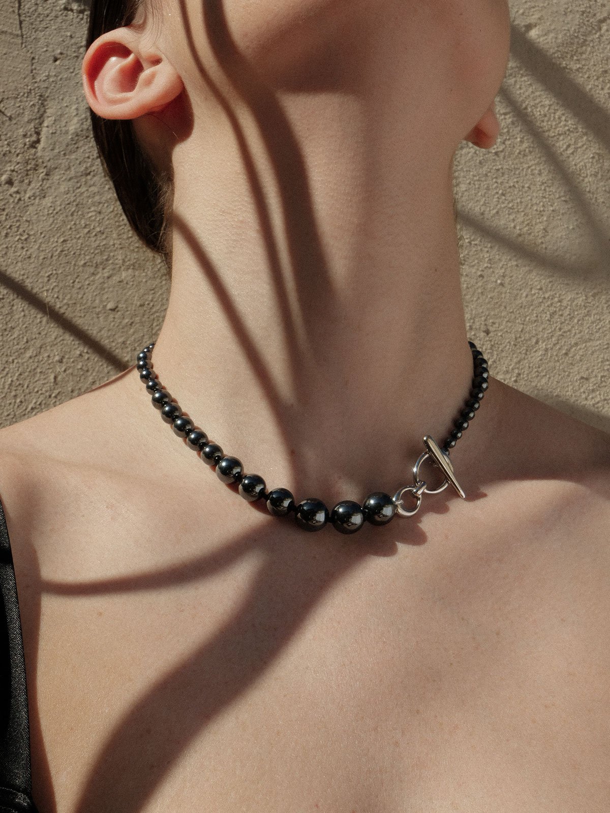 Hematita Bead Collar