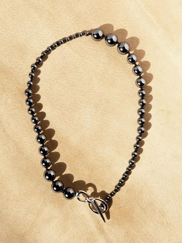 Hematita Bead Collar