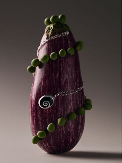 Spiralis Pendant Onyx