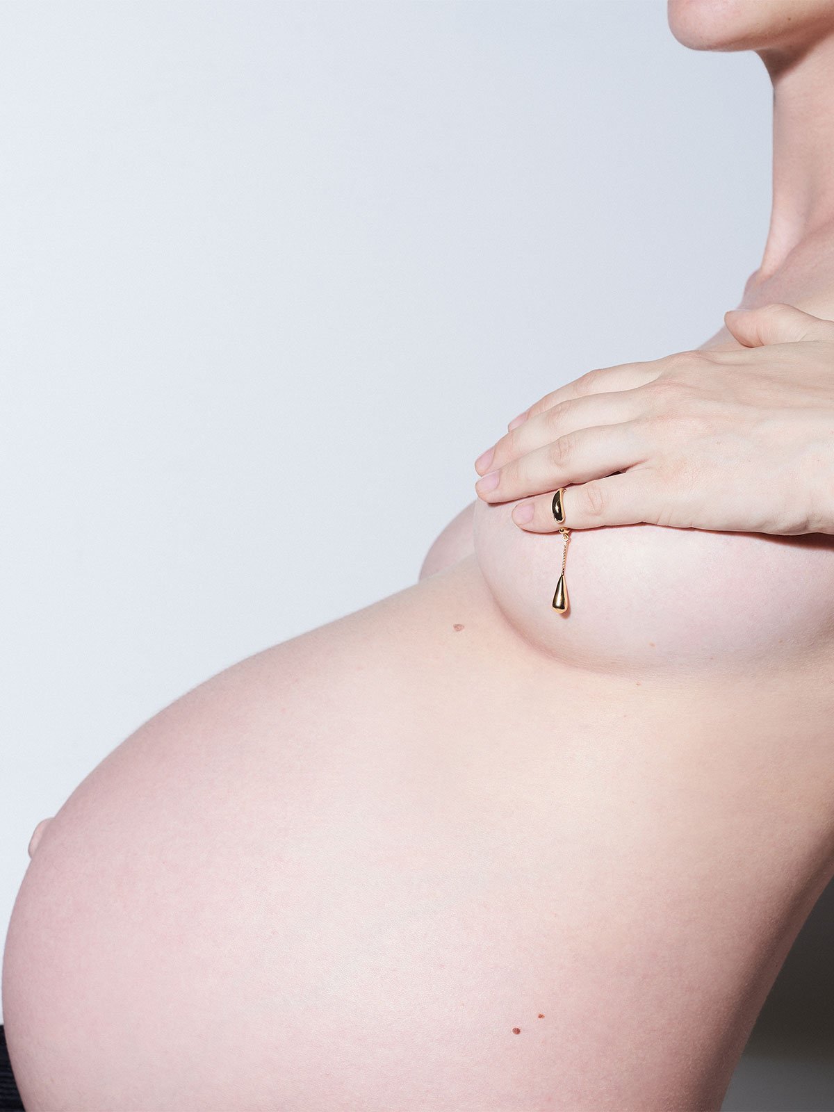 Teardrop Earcuff Vermeil