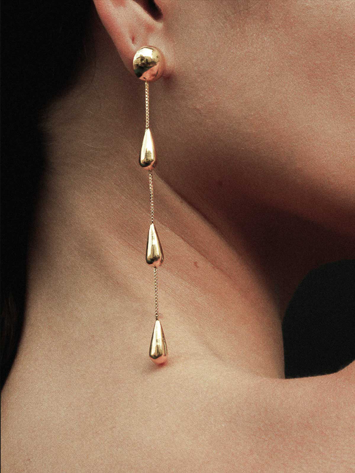 Cometa Earrings Vermeil