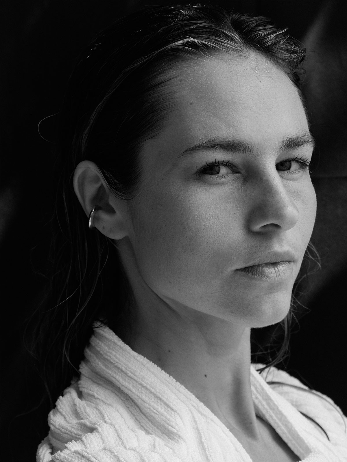 Disco Ear Cuff Vermeil Disco Ear Cuff Vermeil