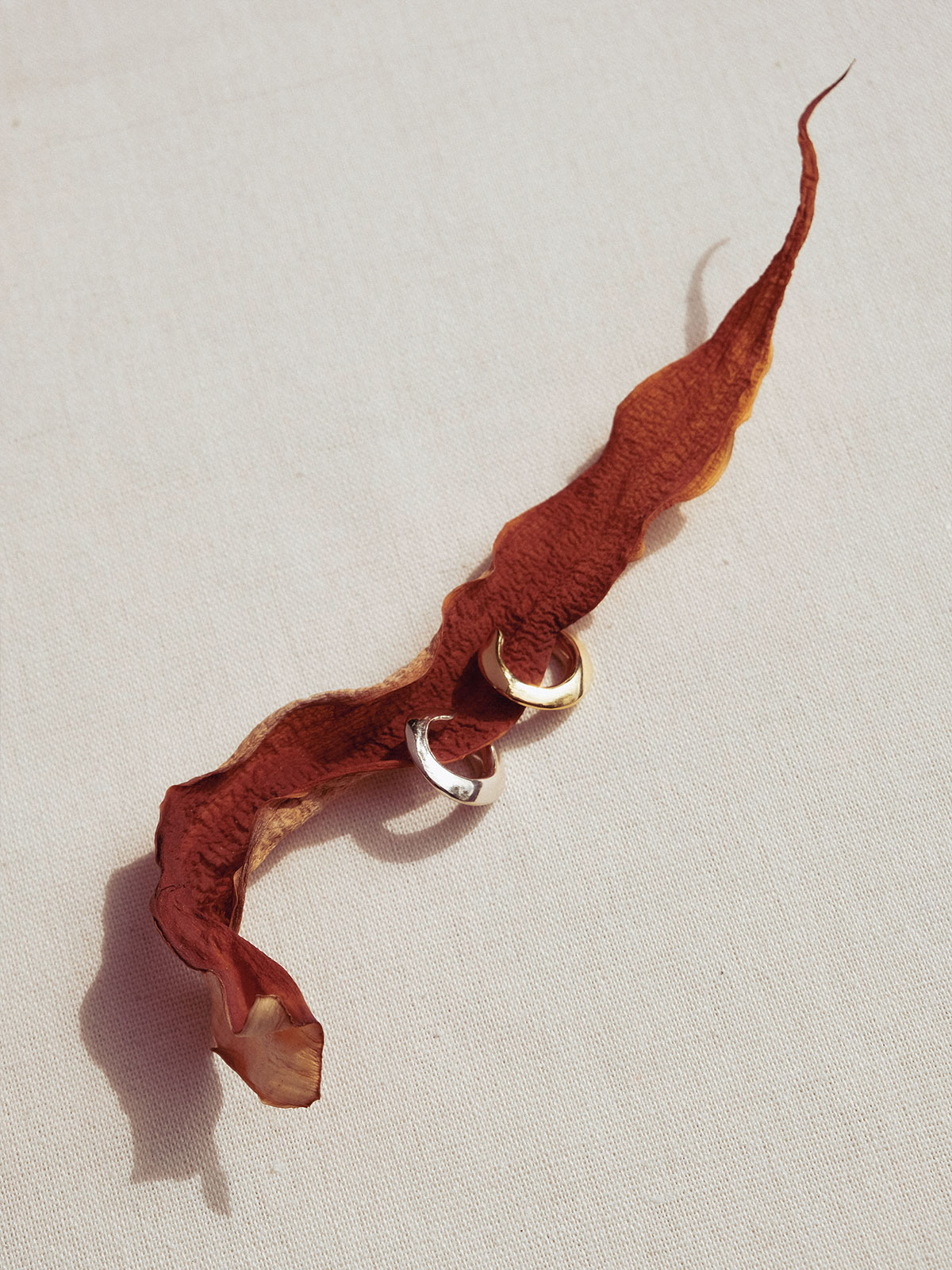 Disco Ear Cuff Vermeil Disco Ear Cuff Vermeil