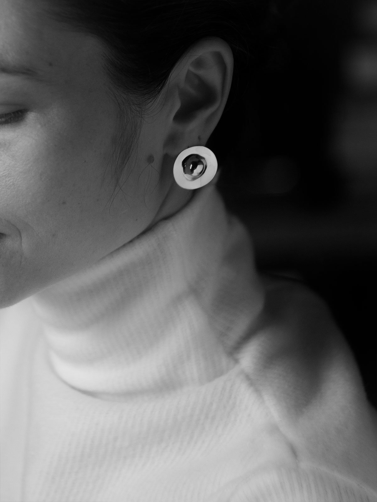 Golden Nips Earrings