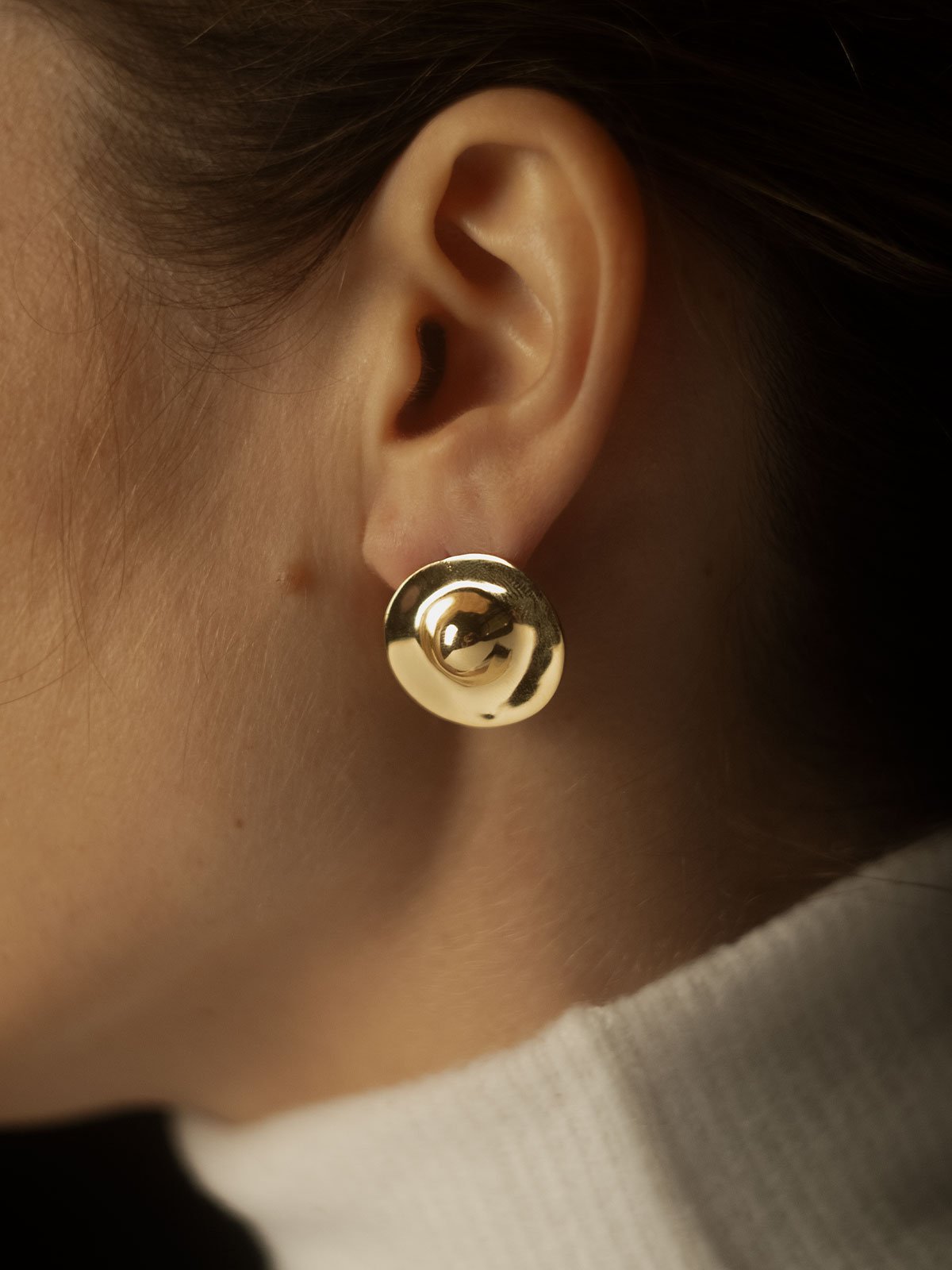 Golden Nips Earrings