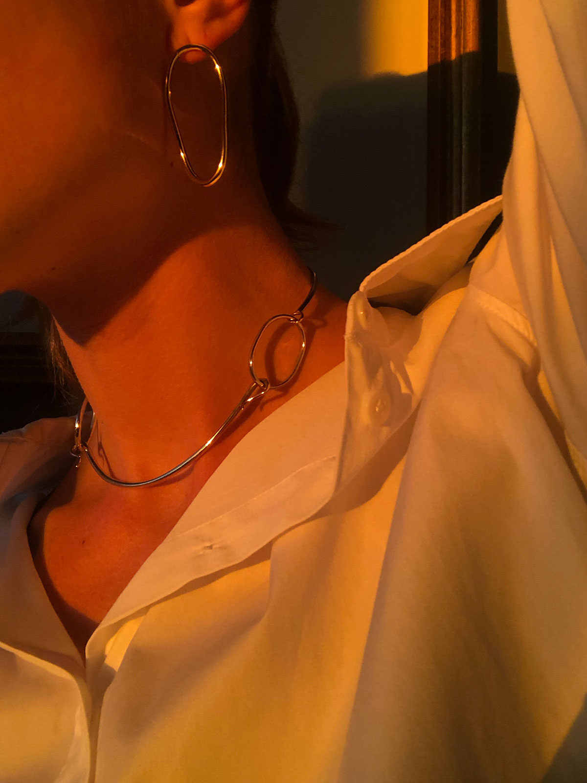 Moore Earrings Vermeil