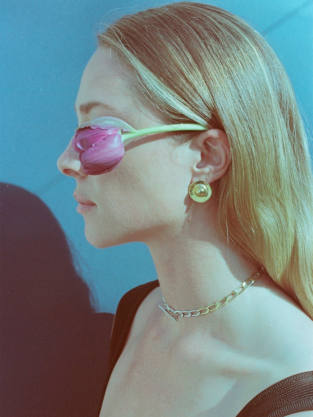 Golden Nips Earrings