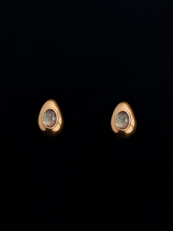 Leonor Earrings Petite Vermeil