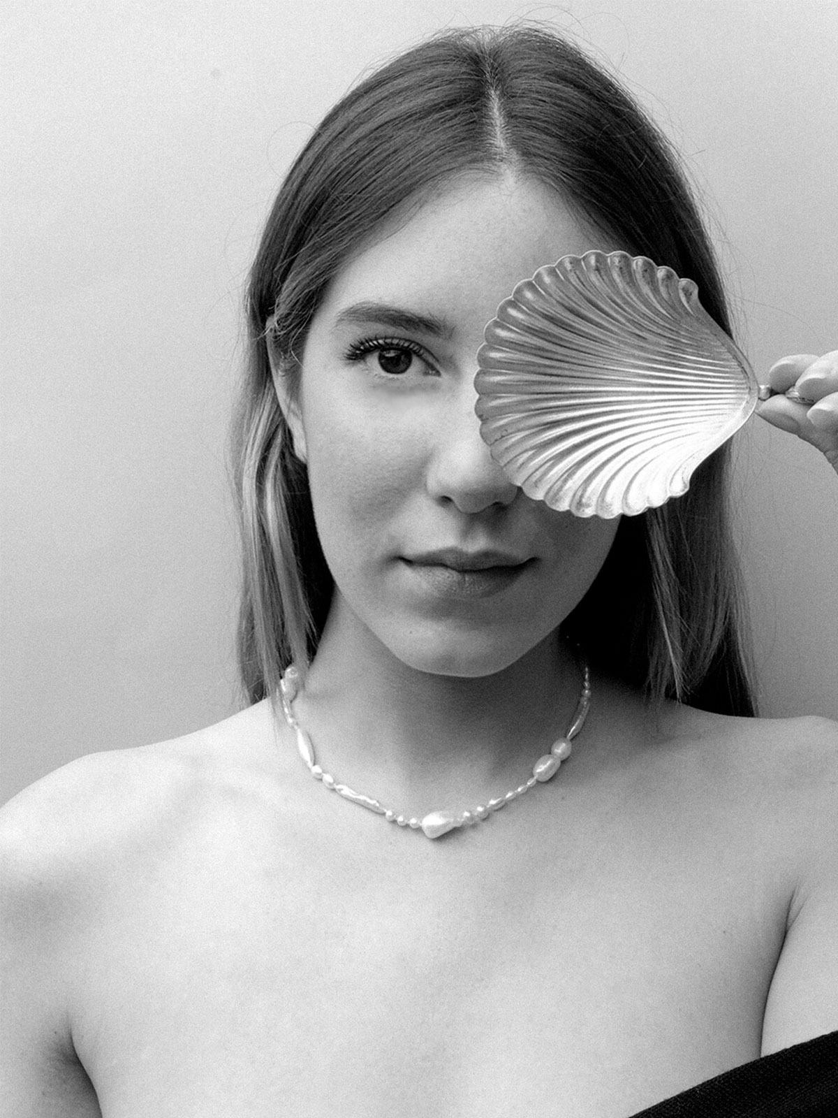 Irregular Pearl Necklace