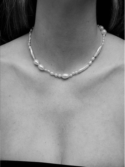 Irregular Pearl Necklace