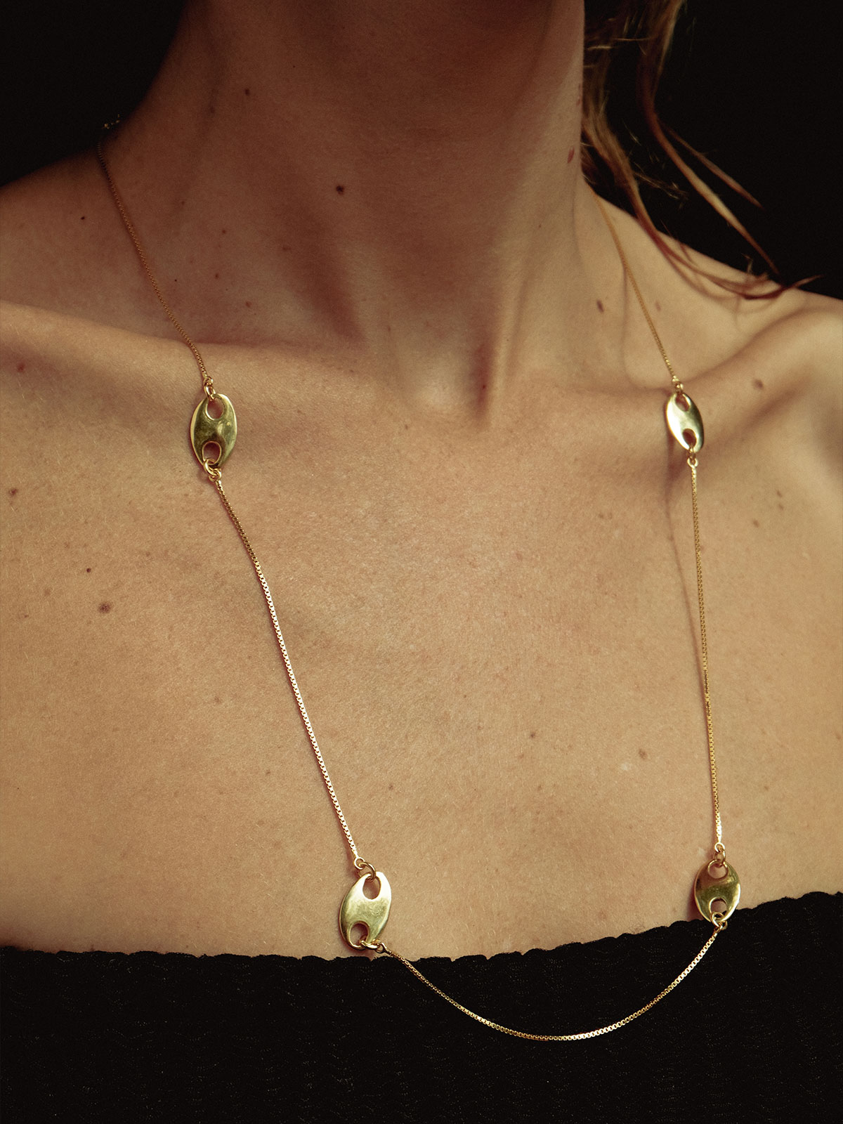 Jackie Necklace Vermeil (Three Sizes)