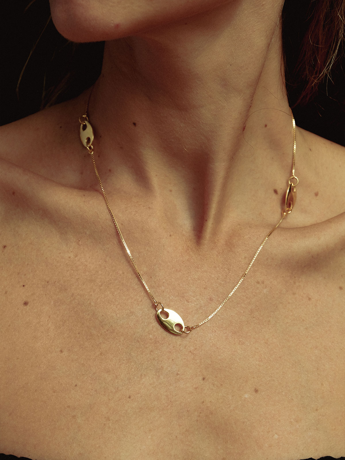 Jackie Necklace Vermeil (Three Sizes)