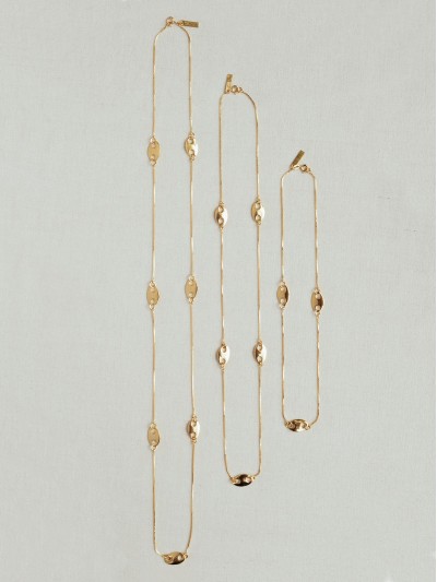 Jackie Necklace Vermeil (Three Sizes)