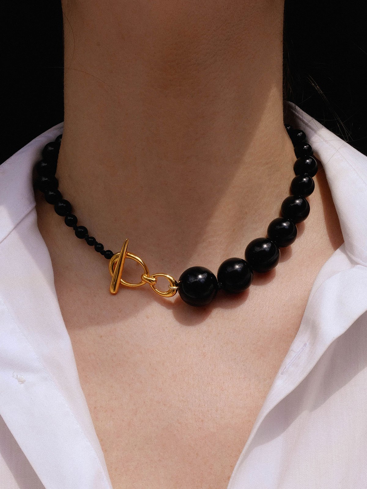 Onyx Bead Collar Onyx Bead Collar